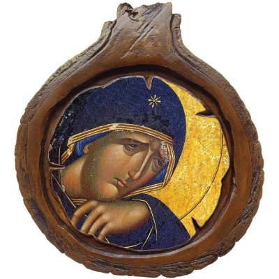 ΠΑΝΑΓΙΑ ΘΡΗΝΟΥΣΑ - Εικόνα Κορμός Δέντρου