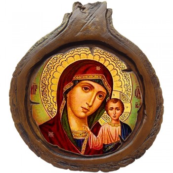 ΠΑΝΑΓΙΑ Παντάνασσα - Εικόνα Κορμός Δέντρου