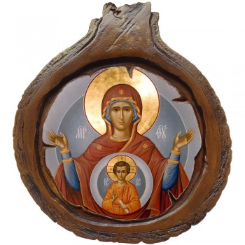 ΠΑΝΑΓΙΑ ΘΕΟΤΟΚΟΣ - Εικόνα Κορμός Δέντρου