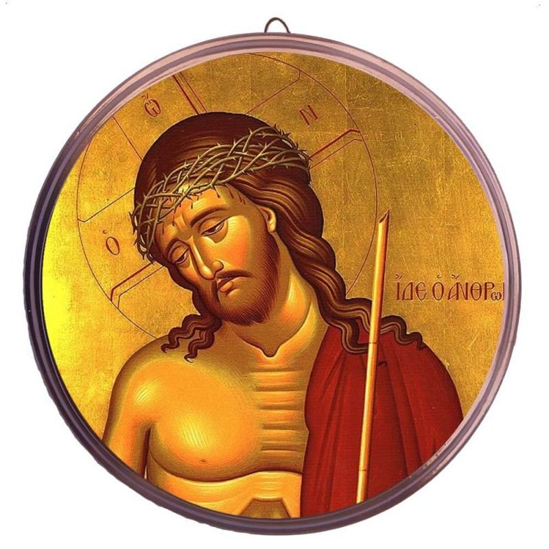 ΝΥΜΦΙΟΣ – Στρογγυλή Κεραμική Εικόνα 