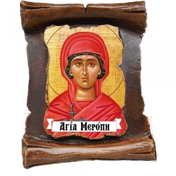 ΑΓΙΑ ΜΕΡΟΠΗ (μαγνητάκι-πάπυρος)