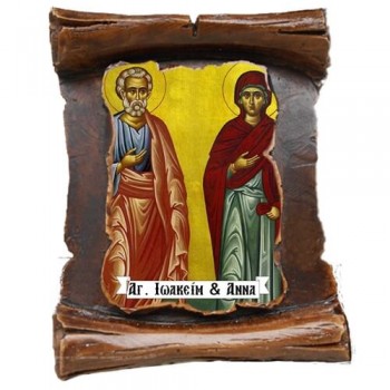 ΑΓΙΟΙ ΙΩΑΚΕΙΜ & ΑΝΝΑ (μαγνητάκι-πάπυρος)