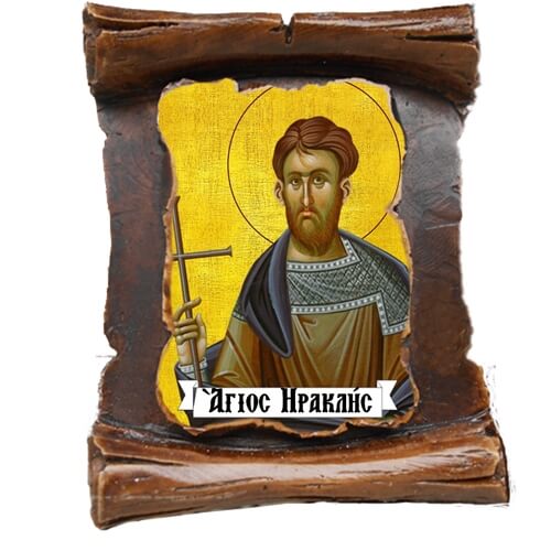 ΑΓΙΟΣ ΗΡΑΚΛΗΣ (μαγνητάκι-πάπυρος)