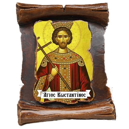 ΑΓΙΟΣ ΚΩΝΣΤΑΝΤΙΝΟΣ (μαγνητάκι-πάπυρος)