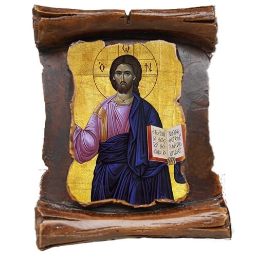 ΙΗΣΟΥΣ ΧΡΙΣΤΟΣ (μαγνητάκι-πάπυρος)