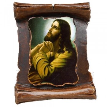 ΙΗΣΟΥΣ ΧΡΙΣΤΟΣ Προσευχόμενος (μαγνητάκι-πάπυρος)