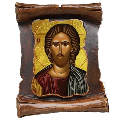 ΙΗΣΟΥΣ ΧΡΙΣΤΟΣ (μαγνητάκι-πάπυρος)