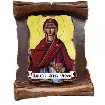 ΠΑΝΑΓΙΑ ΑΓΙΟΥ ΟΡΟΥΣ (μαγνητάκι-πάπυρος)