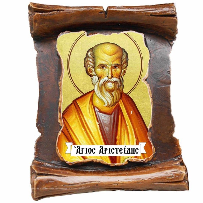 ΑΓΙΟΣ ΑΡΙΣΤΕΙΔΗΣ  (μαγνητάκι-πάπυρος)