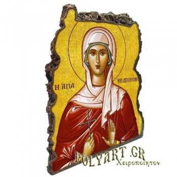 ΑΓΙΑ ΜΕΛΠΟΜΕΝΗ - Εικόνα Βράχος (Μεγάλη 20cm)