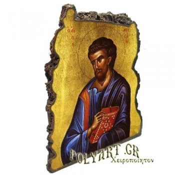 ΑΓΙΟΣ ΛΟΥΚΑΣ - Εικόνα Βράχος (Μεγάλη 20cm)