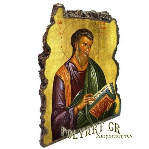 ΑΓΙΟΣ ΜΑΤΘΑΙΟΣ - Εικόνα Βράχος (Μεγάλη 20cm)