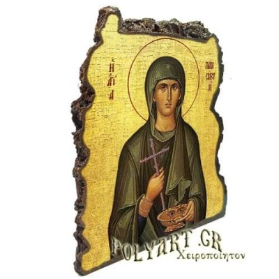 ΑΓΙΑ ΠΑΡΑΣΚΕΥΗ - Εικόνα Βράχος (Μεγάλη 20cm)