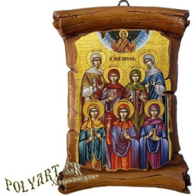 ΑΓΙΕΣ ΜΥΡΟΦΟΡΕΣ - Πάπυρος Τοίχου 13cm
