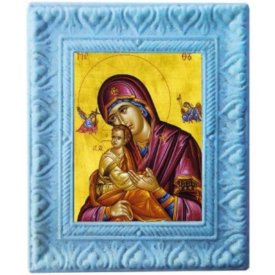 Μπομπονιέρα - Μικρό Κεραμικό Κάδρο με Εικόνες 