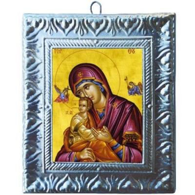 Μπομπονιέρα - Μικρό Κεραμικό Κάδρο με Εικόνες 