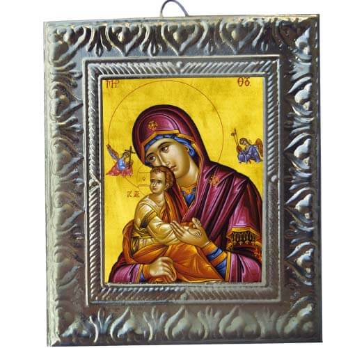 Μπομπονιέρα - Μικρό Κεραμικό Κάδρο με Εικόνες 