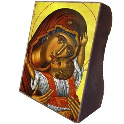 Μπομπονιέρα - Επιτραπέζια Πέτρινη Εικονίτσα