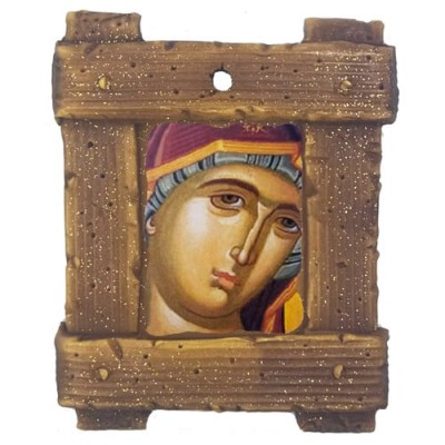 Μπομπονιέρα Εικόνα  Καδράκι με γκλίτερ