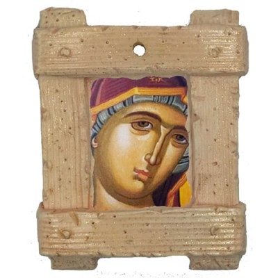 Μπομπονιέρα Εικόνα  Καδράκι με γκλίτερ