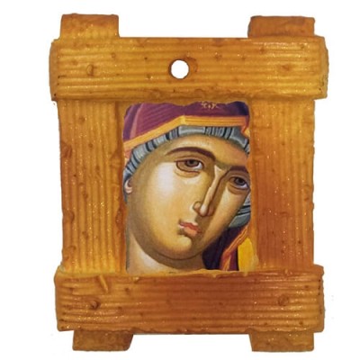 Μπομπονιέρα Εικόνα σε Καδράκι (διχρωμία)