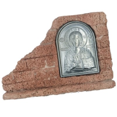 Μπομπονιέρα - Λιθόκτιστο Εικονοστάσι με τον Ιησού 