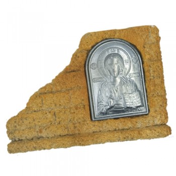 Μπομπονιέρα - Λιθόκτιστο Εικονοστάσι με τον Ιησού 