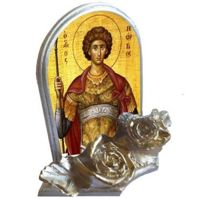 Μπομπονιέρα - Εικονίδιο με λουλούδια 