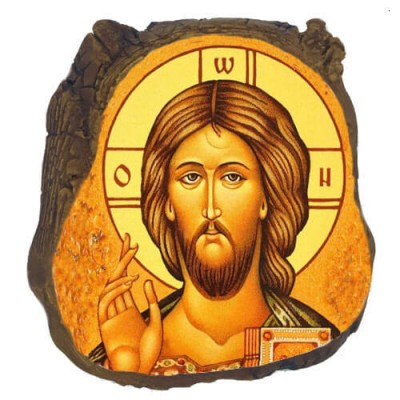 Μπομπονιέρα - Πέτρα Τοίχου με Εικόνα 