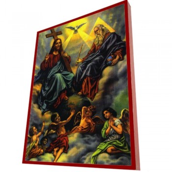 ΑΓΙΑ ΤΡΙΑΔΑ – Οικονομική ξύλινη εικόνα