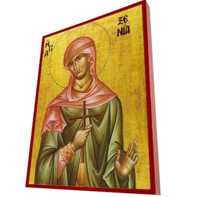 ΑΓΙΑ ΞΕΝΙΑ – Οικονομική ξύλινη εικόνα