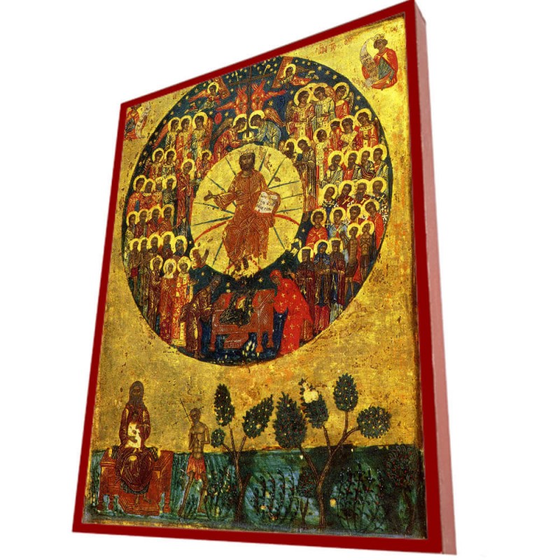 ΑΓΙΟΙ ΠΑΝΤΕΣ– Οικονομική ξύλινη εικόνα