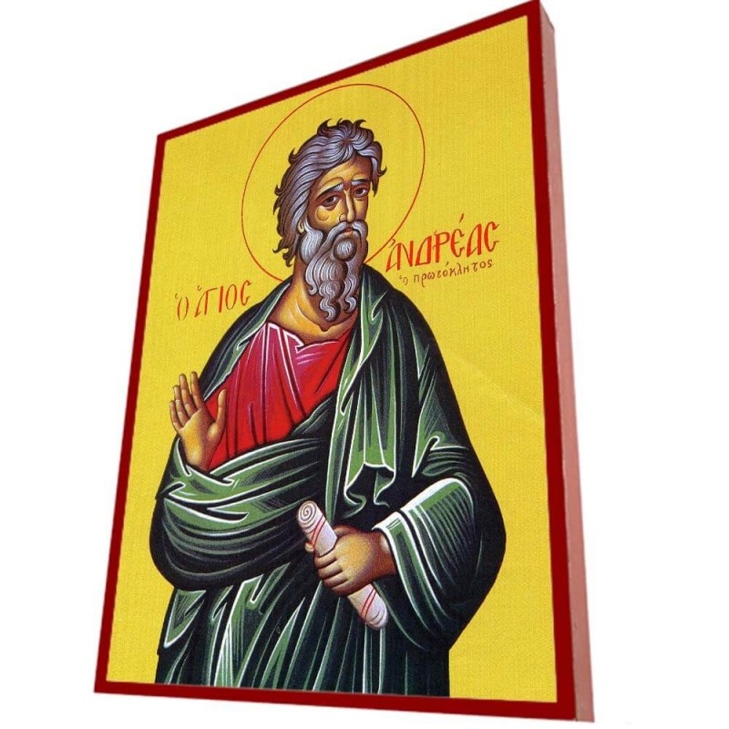 ΑΓΙΟΣ ΑΝΔΡΕΑΣ  – Οικονομική ξύλινη εικόνα