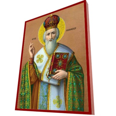 ΑΓΙΟΣ ΑΧΙΛΛΕΙΟΣ  – Οικονομική ξύλινη εικόνα