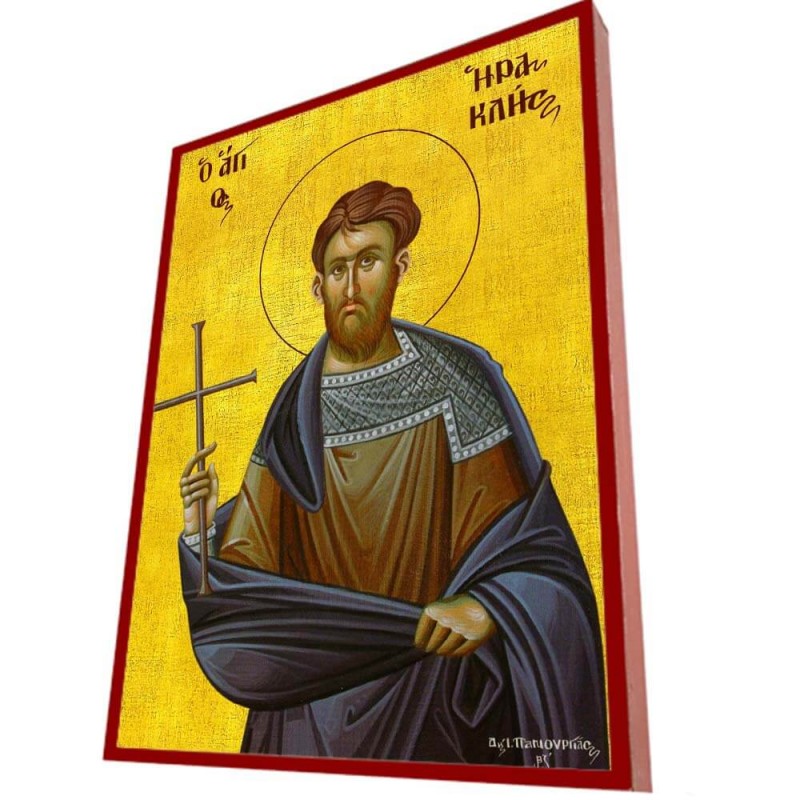 ΑΓΙΟΣ ΗΡΑΚΛΗΣ  – Οικονομική ξύλινη εικόνα