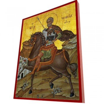 ΑΓΙΟΣ ΜΗΝΑΣ  – Οικονομική ξύλινη εικόνα