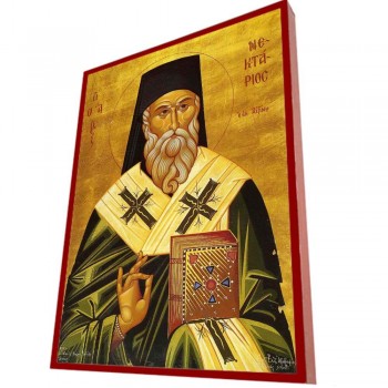 ΑΓΙΟΣ ΝΕΚΤΑΡΙΟΣ  – Οικονομική ξύλινη εικόνα