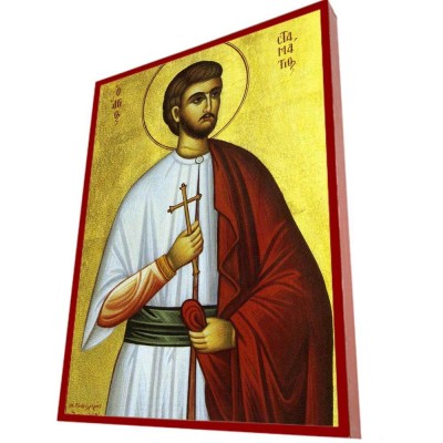 ΑΓΙΟΣ ΣΤΑΜΑΤΙΟΣ  – Οικονομική ξύλινη εικόνα
