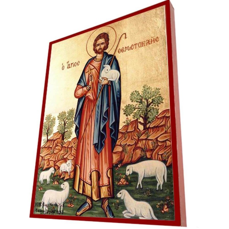 ΑΓΙΟΣ ΘΕΜΙΣΤΟΚΛΗΣ  – Οικονομική ξύλινη εικόνα