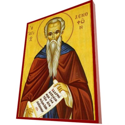 ΑΓΙΟΣ ΞΕΝΟΦΩΝ  – Οικονομική ξύλινη εικόνα