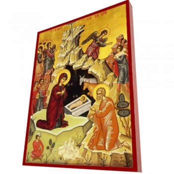 ΓΕΝΝΗΣΗ ΧΡΙΣΤΟΥ – Οικονομική ξύλινη εικόνα