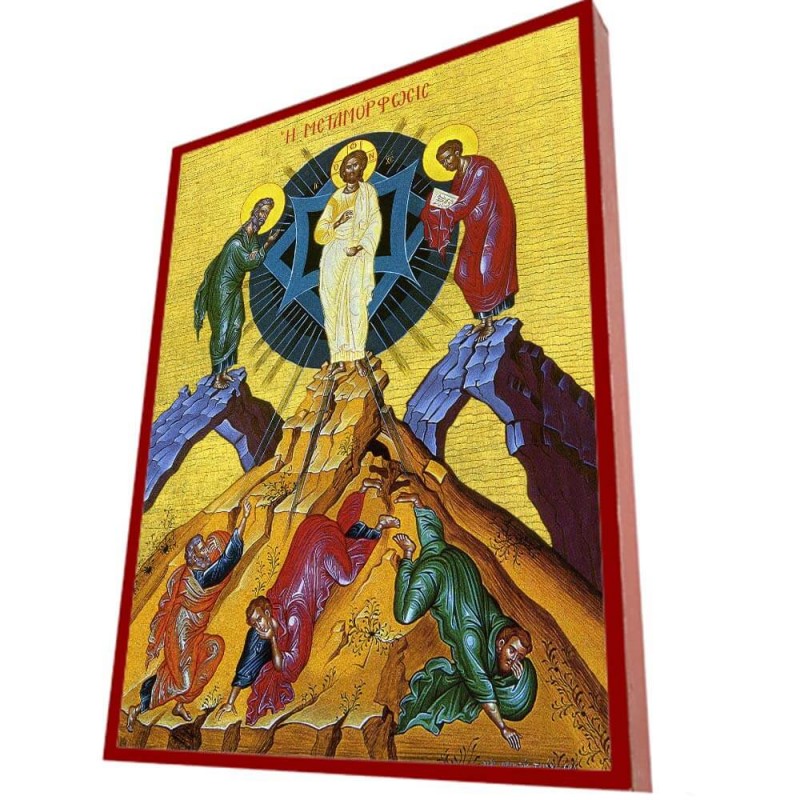 ΜΕΤΑΜΟΡΦΩΣΗ ΤΟΥ ΣΩΤΗΡΟΣ – Οικονομική ξύλινη εικόνα