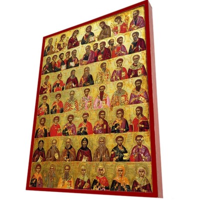 ΔΕΗΣΗΣ - Οικονομική Ξύλινη Εικονίτσα Μπομπονιέρα  