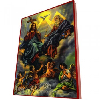 ΑΓΙΑ ΤΡΙΑΔΑ – Οικονομική ξύλινη εικόνα