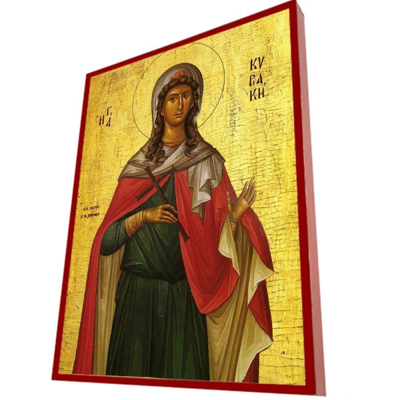 ΑΓΙΑ ΚΥΡΙΑΚΗ – Οικονομική ξύλινη εικόνα 