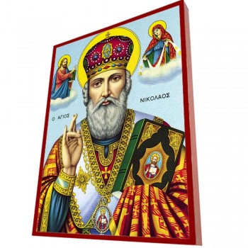 ΑΓΙΟΣ ΝΙΚΟΛΑΟΣ – Οικονομική ξύλινη εικόνα