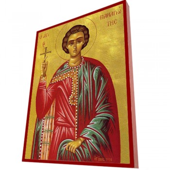 ΑΓΙΟΣ ΠΑΝΑΓΙΩΤΗΣ - Οικονομική ξύλινη εικόνα