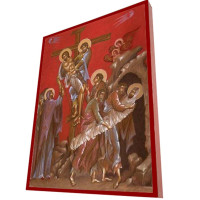 ΑΠΟΚΑΘΗΛΩΣΗ ΧΡΙΣΤΟΥ - Οικονομική ξύλινη εικόνα ΑΠΟΚΑΘΗΛΩΣΗ ΧΡΙΣΤΟΥ - Οικονομική ξύλινη εικόνα