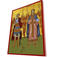 ΑΡΧΑΓΓΕΛΟΙ - Οικονομική ξύλινη εικόνα ΑΡΧΑΓΓΕΛΟΙ - Οικονομική ξύλινη εικόνα
