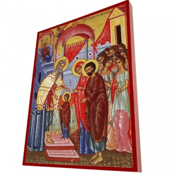 ΕΙΣΟΔΙΑ ΘΕΟΤΟΚΟΥ - Οικονομική ξύλινη εικόνα